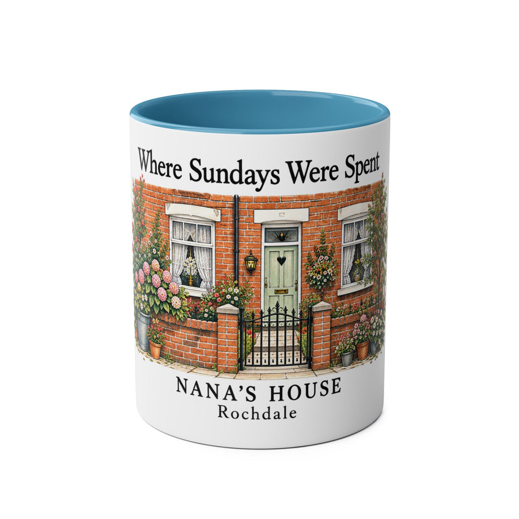 Personalised Family House Mug – Where Sundays Were Spent - #AlleyCrafters
