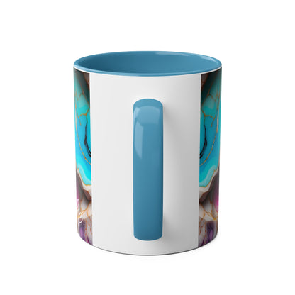 Personalised Marble ink Coloured Mug!