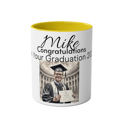 Personalised Graduation Coffee/Tea Mugs, 11oz - Alley Crafters