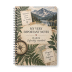 My Very Important Notes — Personalised A5 Notebook