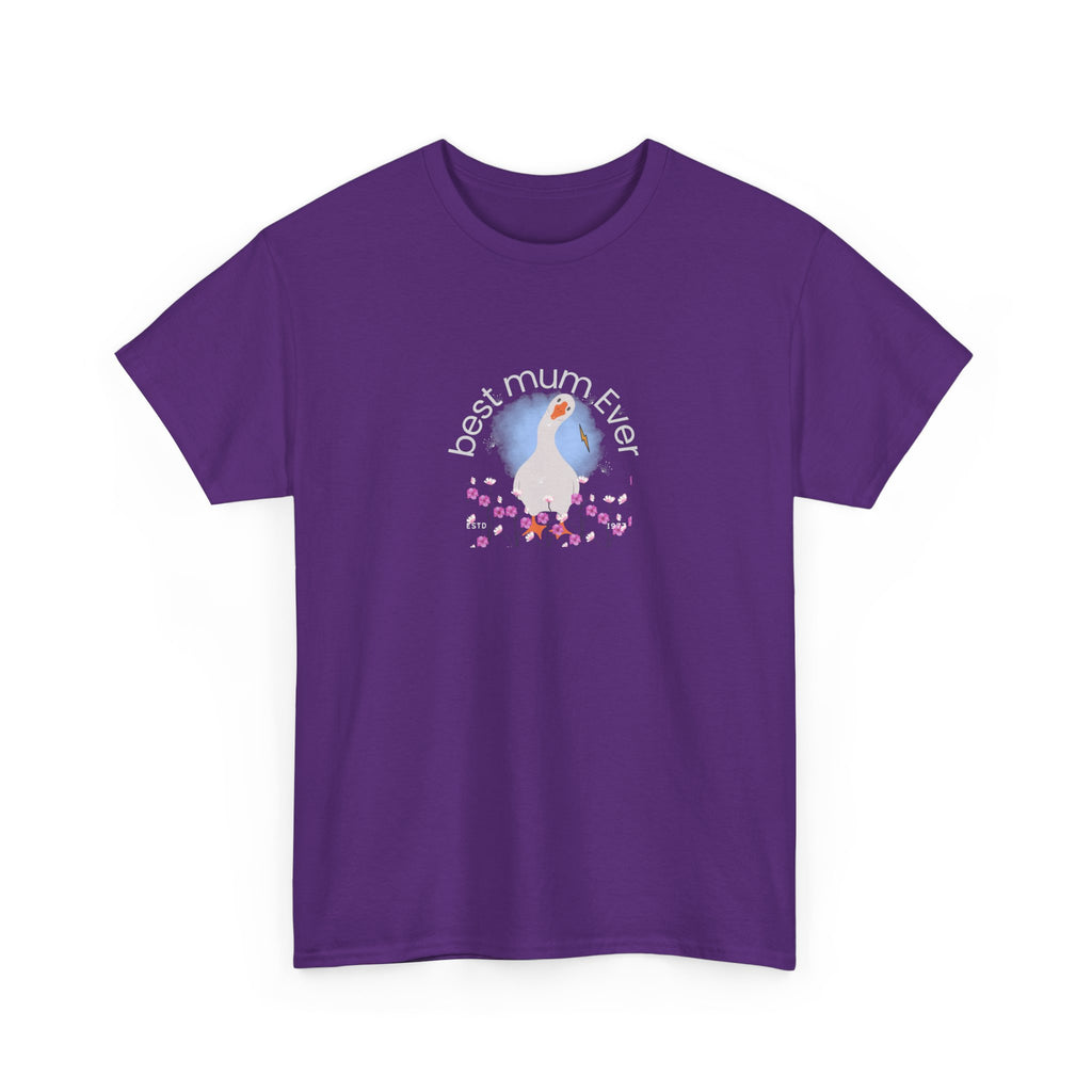 Mum Duck T-Shirt "Best Mum Ever" — Cute Mother's Day Gift