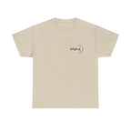 Sand Mama T-shirt with small 'mama' logo on chest, crew neck, short sleeves