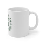 Personalised Daddy's Girl Mug — Floral Name Coffee Cup Gift for Dad
