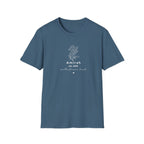 Personalized Floral Name T-Shirt — “Amirah est. 1994” Minimal Botanical Tee