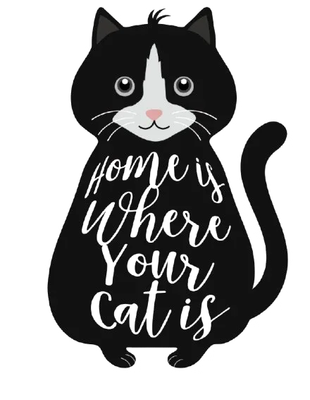“Home Is Where Your Cat Is” Sweatshirt - Alley Crafters