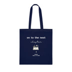 On to the Next Chapter Cotton Tote — Personalized Graduation Book Tote (Class of 2026)