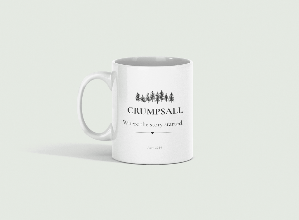 Personalised 'My Happy Place' Mug — Custom Location, Name & Year - AlleyCrafters