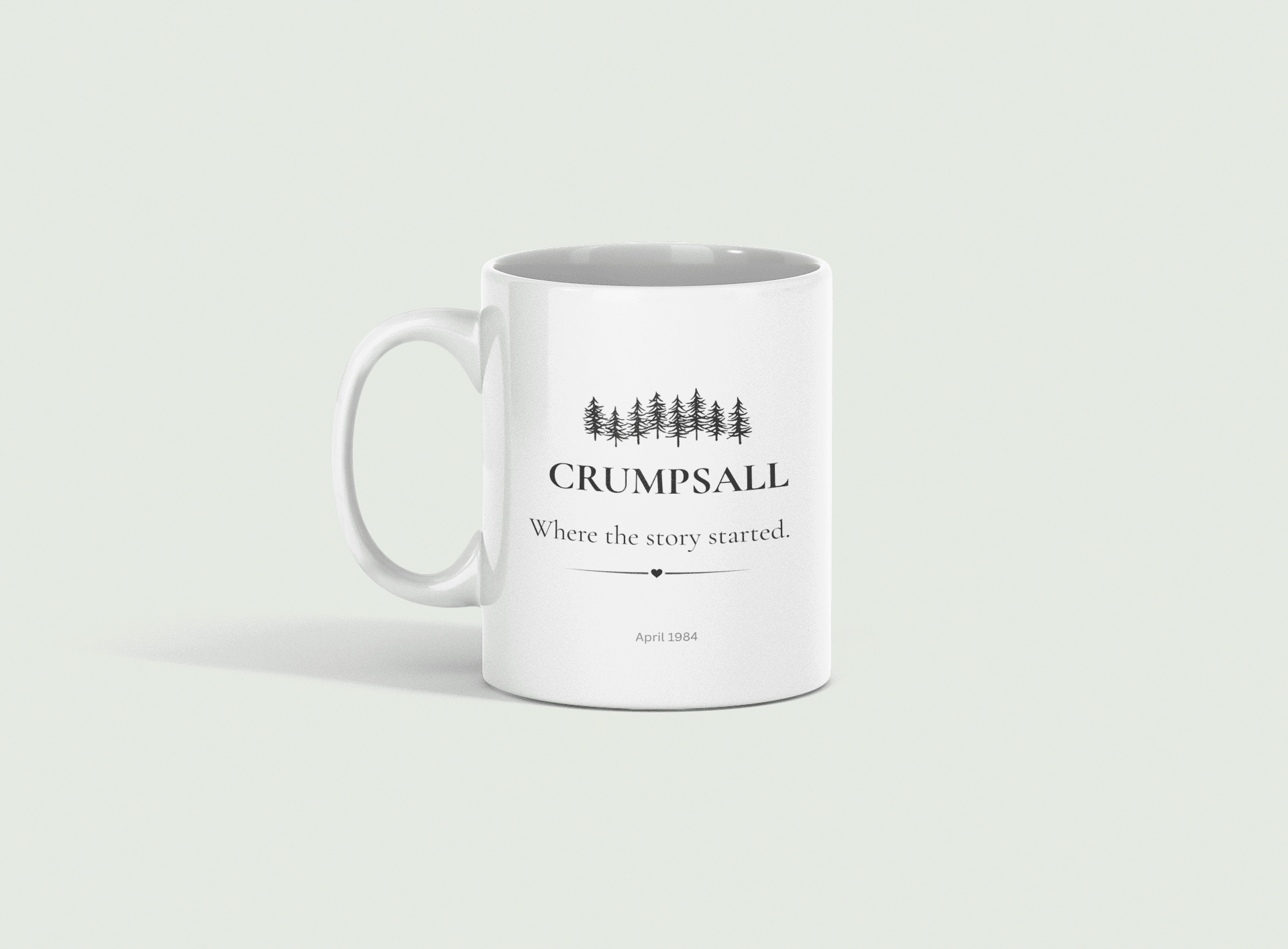 Personalised 'My Happy Place' Mug — Custom Location, Name & Year - AlleyCrafters