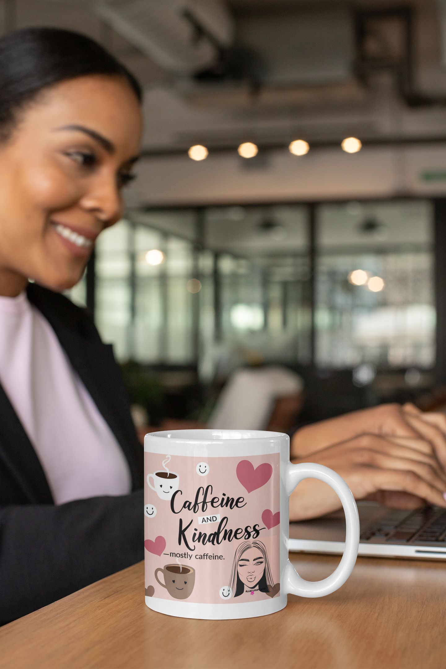 Caffeine & Kindness Mug