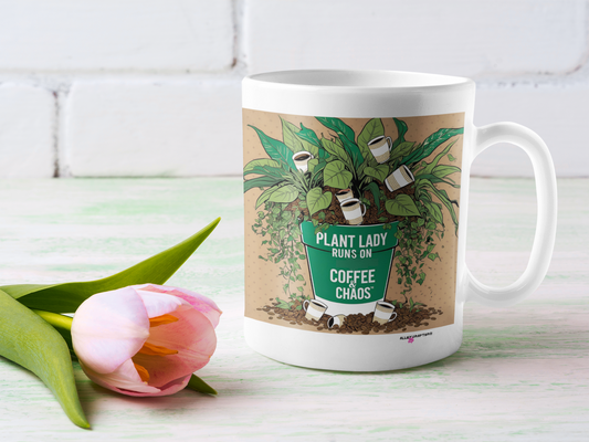 Plant Lady Coffee Chaos Mug