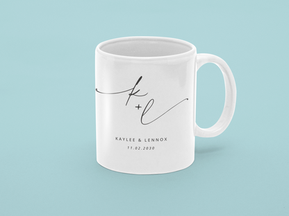 Personalised Wedding Gift Mug
