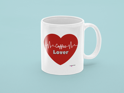 Heart Coffee Lover Mug
