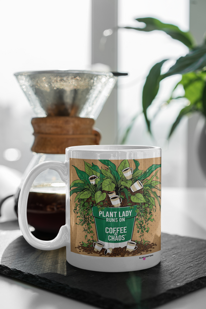 Plant Lady Coffee Chaos Mug