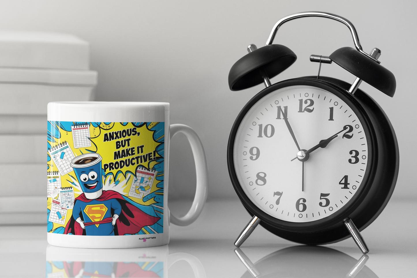 Productive Superhero Mug
