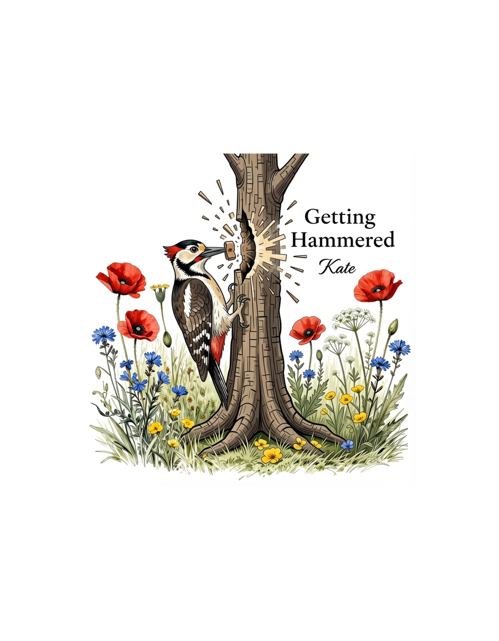 Personalised British Wildlife Pun T-Shirt | Choose Your Design & Name | Nature Gift for Her