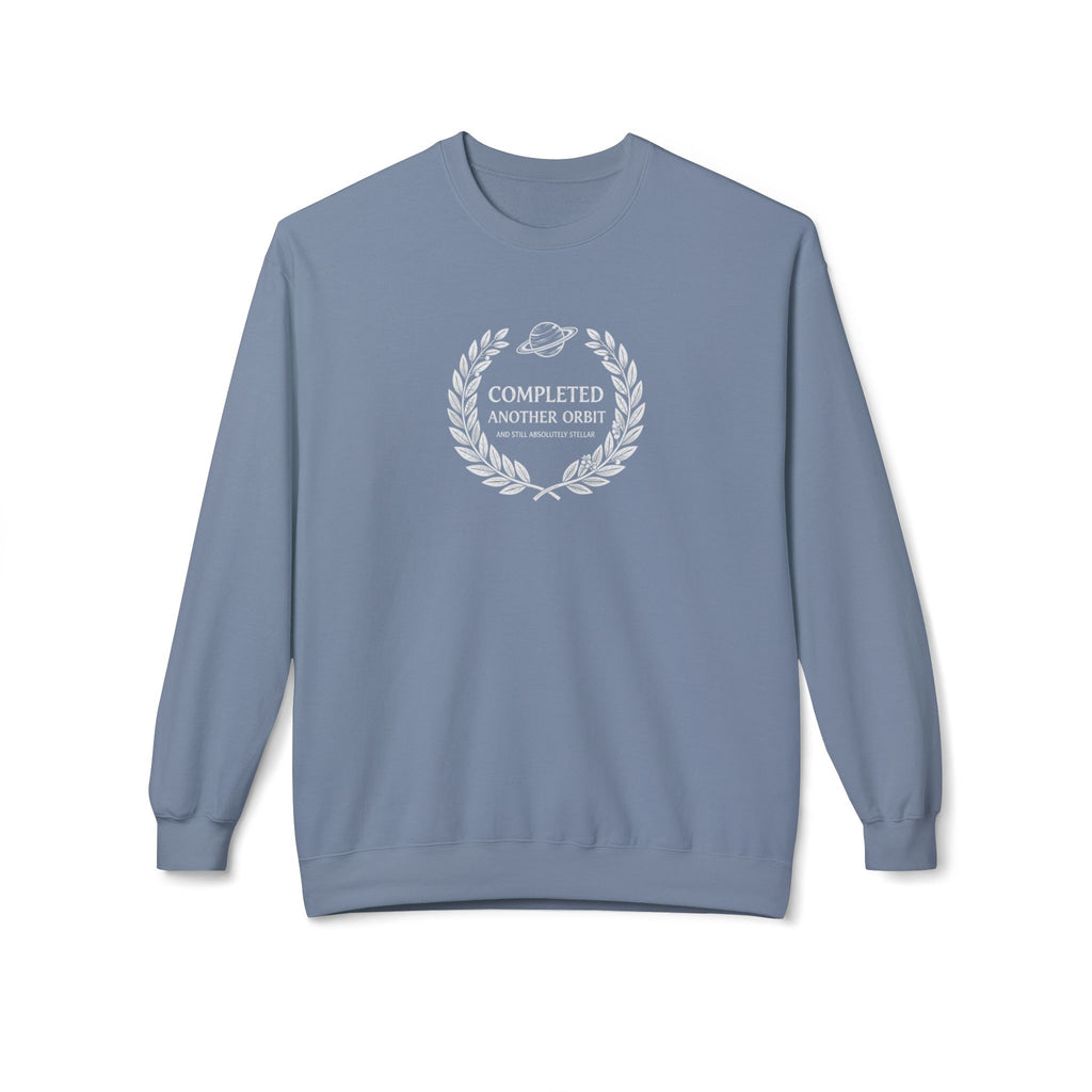 Completed Another Orbit | Space Birthday Sweatshirt UK - AlleyCrafters