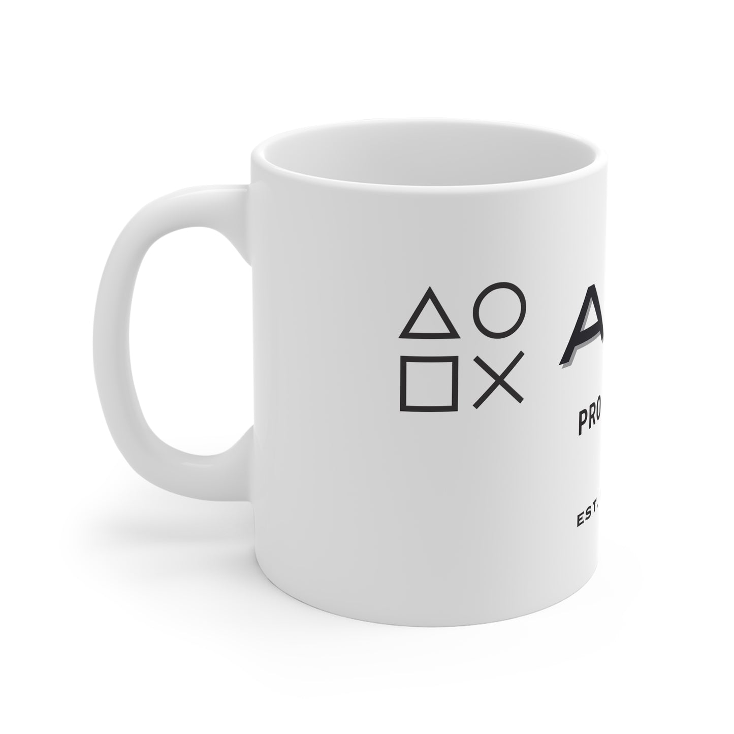 Personalised Gamer Mug — Custom Name & Date Gift