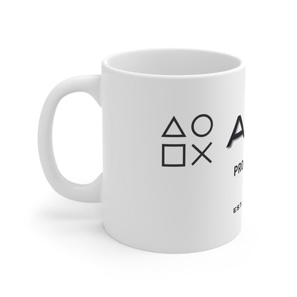 Personalised Gamer Mug — Custom Name & Date Gift