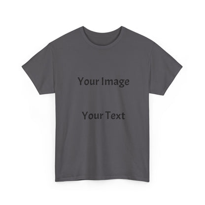 Custom Image and Text Unisex T-Shirt