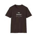 Family T-Shirt | Personalised Script Tee | Custom Last Name Gift