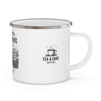 Personalised Enamel Camping Mug — "The Best Memories Are Made on Country Walks"
