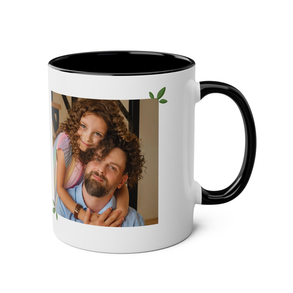 Personalised Dad Photo Mug – Dad Definition Gift - #AlleyCrafters