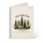 Personalised Notebook for Dad – Life Is Better With Dad, A5