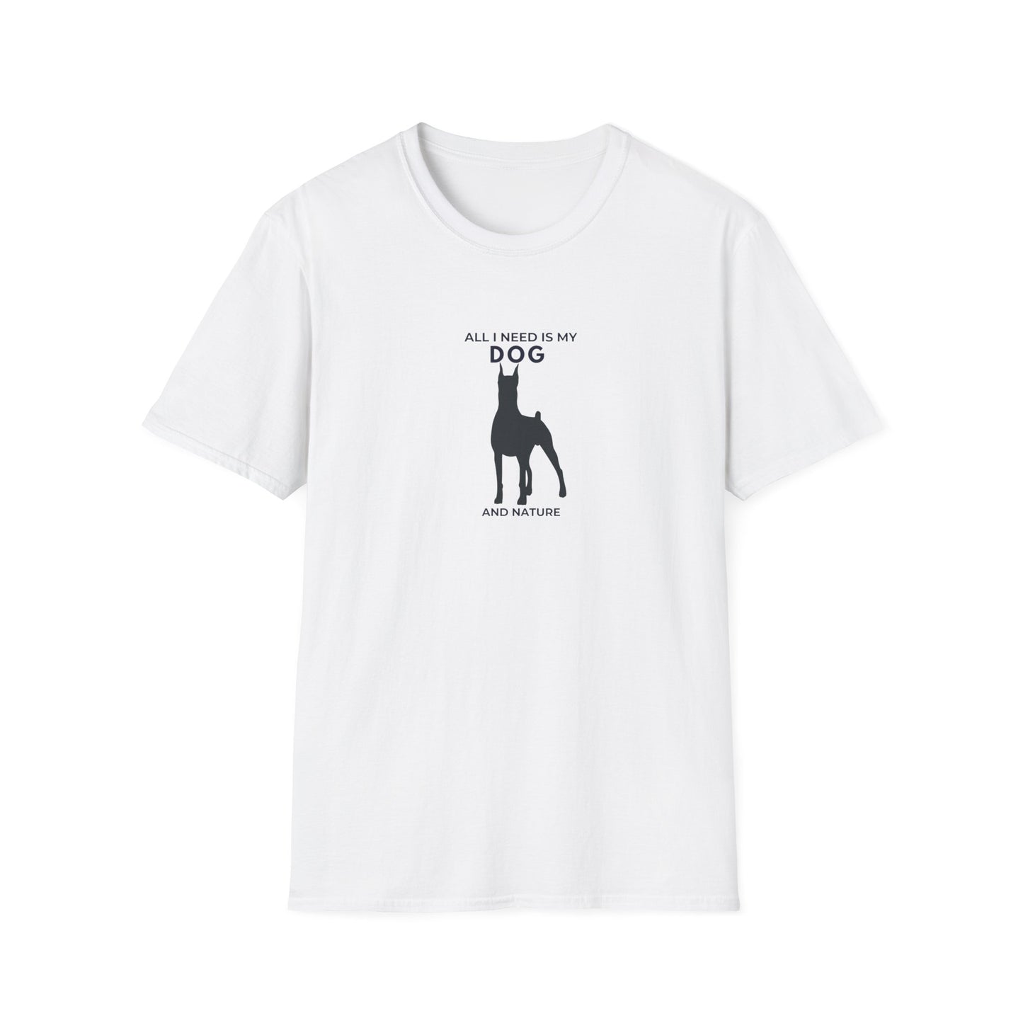 Personalised Dog Lover T-Shirt — "All I Need Is My Dog and..." Custom Gift