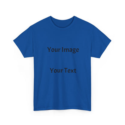 Custom Image and Text Unisex T-Shirt