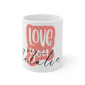 Personalised 'Love You' Mug | Add ANY Name | Valentine's Day Gift - AlleyCrafters