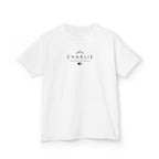 Personalised Adventure Kids Tee — Mountain Logo Children's Shirt