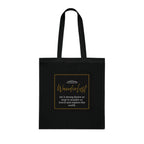 Wanderlust Definition Tote Bag | Funny Quote Cotton Tote | Gift for Her UK