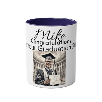 Personalised Graduation Coffee/Tea Mugs, 11oz - Alley Crafters