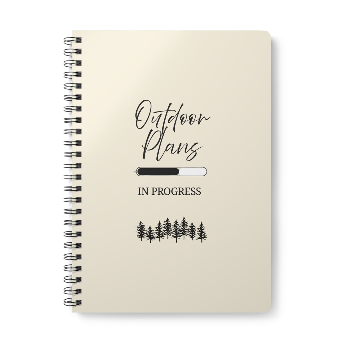 Outdoor Plans A5 Notebook – In Progress - #AlleyCrafters
