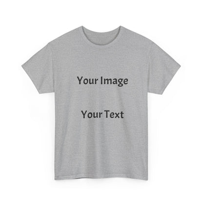 Custom Image and Text Unisex T-Shirt