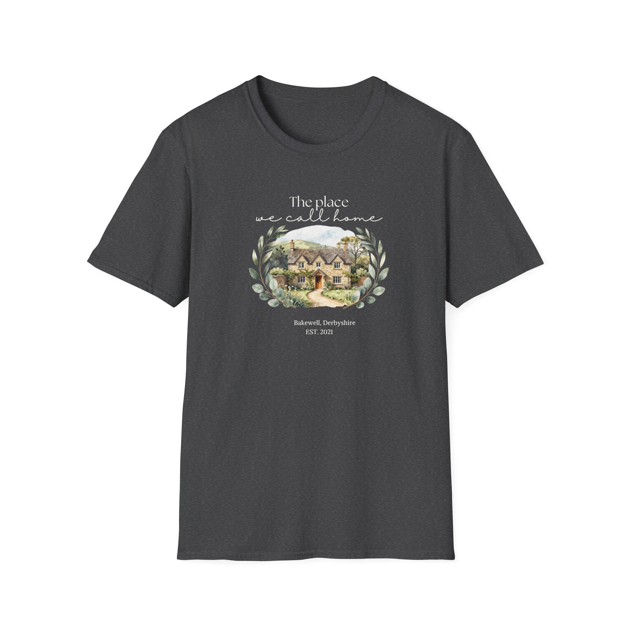 Cottage T-Shirt | The Place We Call Home | Vintage Floral Design