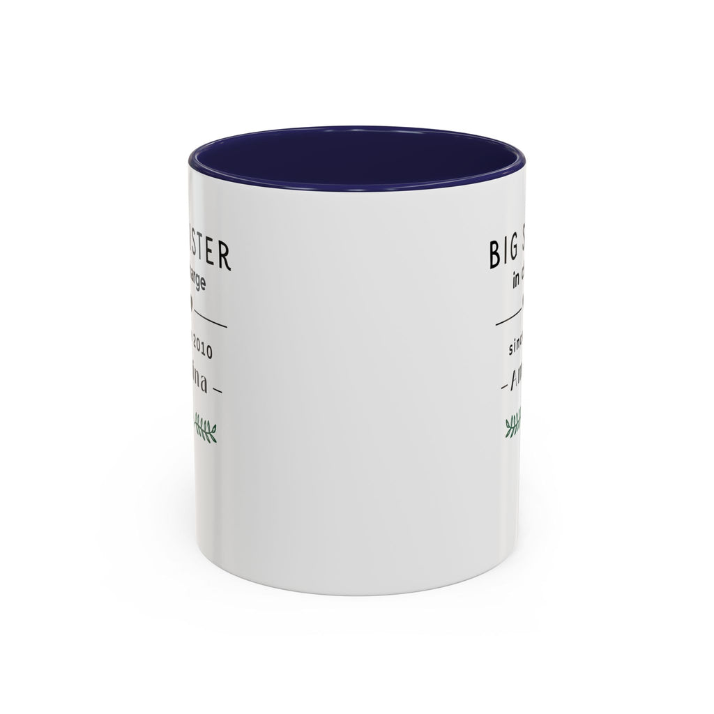 Personalised Sister Mug | Big Sister, Middle Sister or Little Sister | Custom Name Gift