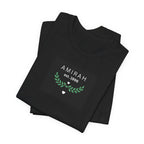 Personalised Name T-Shirt with Est Year | Custom Floral Monogram Tee