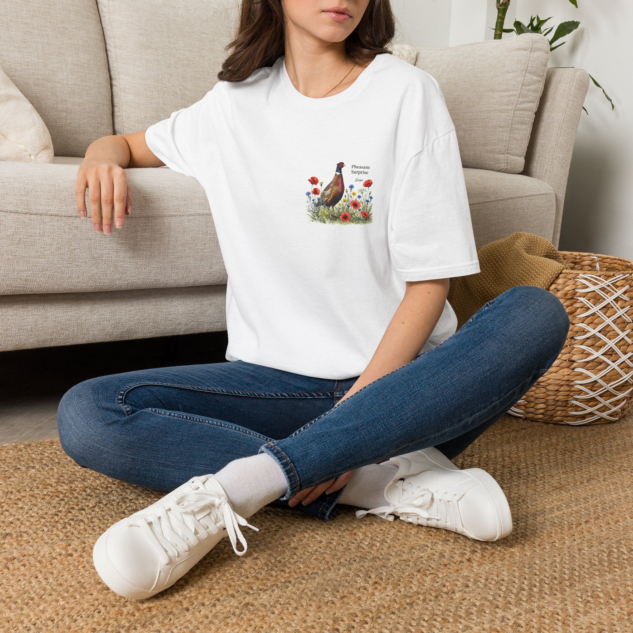 Personalised British Wildlife Pun T-Shirt | Choose Your Design & Name | Nature Gift for Her