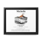 Personalised Matte Canvas Print — Funny Name Definition Framed Wall Art - AlleyCrafters