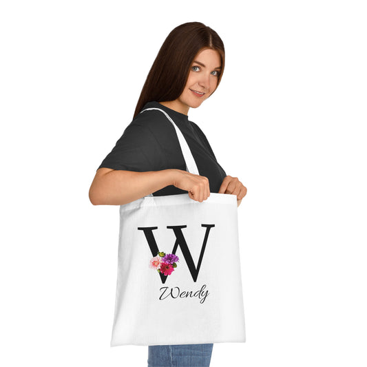 Name/Initial - Cotton Tote