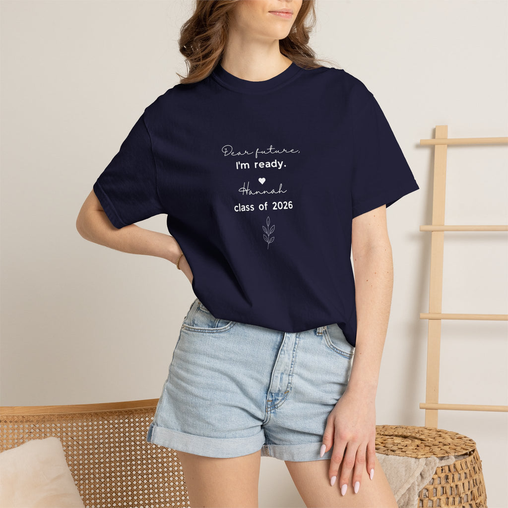Graduation 'Dear Future, I'm Ready' T-Shirt — Class of 2026 Tee