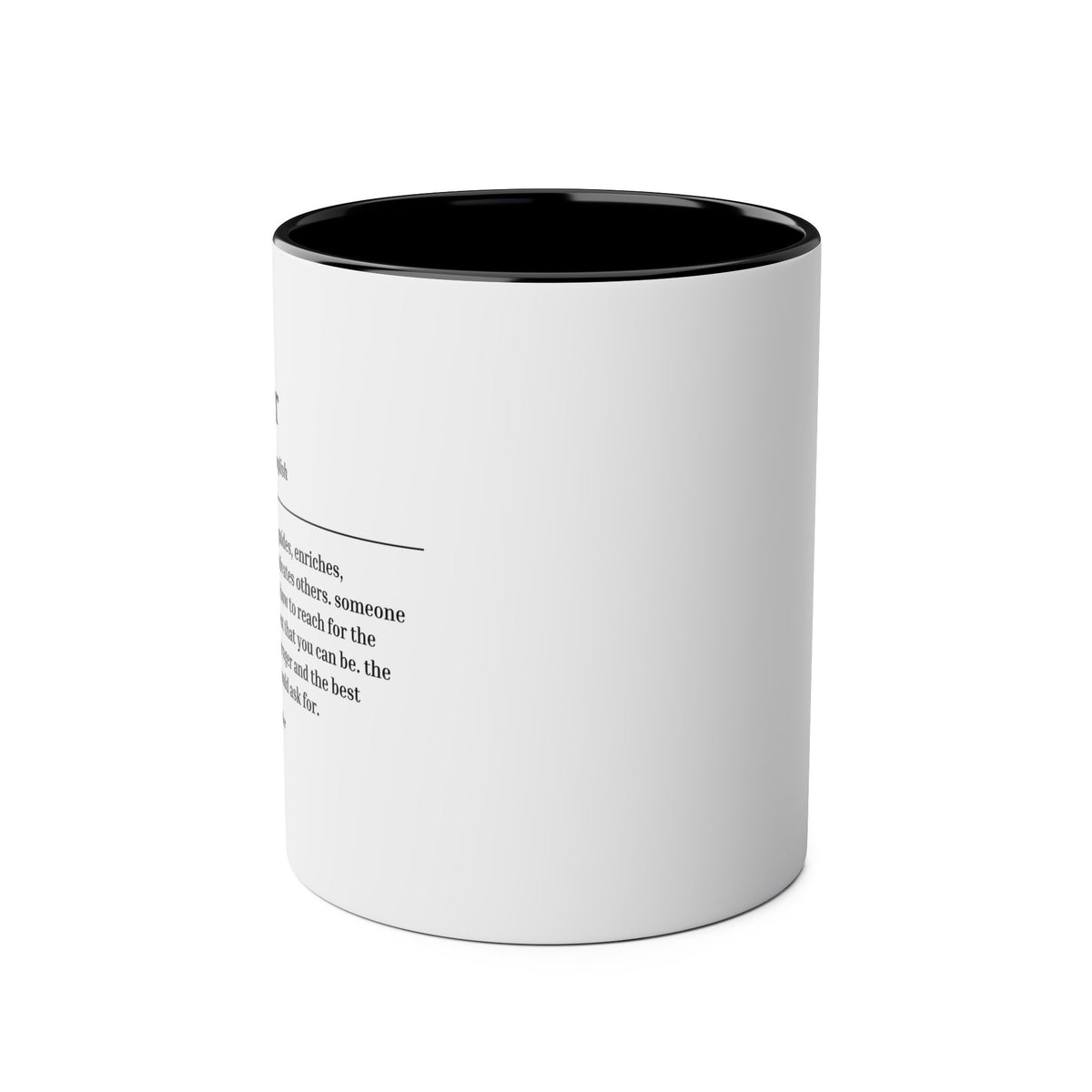Teacher Definition Mug – Two-Tone Thank You Teacher Gift - #AlleyCrafters