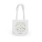 Our Family Garden Personalised Tote Bag — Custom Family Name Floral Canvas Gift