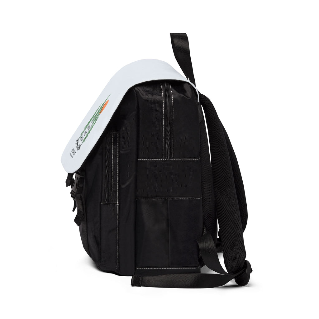 Into The Wild Personalised Forest Backpack — Canvas Outdoor Shoulder Bag