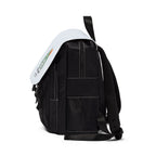 Into The Wild Personalised Forest Backpack — Canvas Outdoor Shoulder Bag
