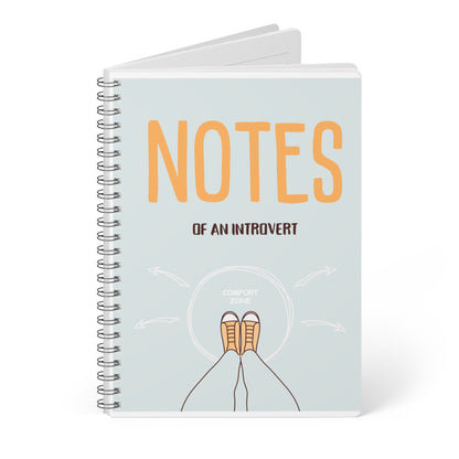 Introvert A5 Spiral Notebook — Choose Your Style | Lined Journal