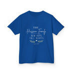 Kids' Personalised 'The [Name] Family' New Home Tee | Housewarming Gift
