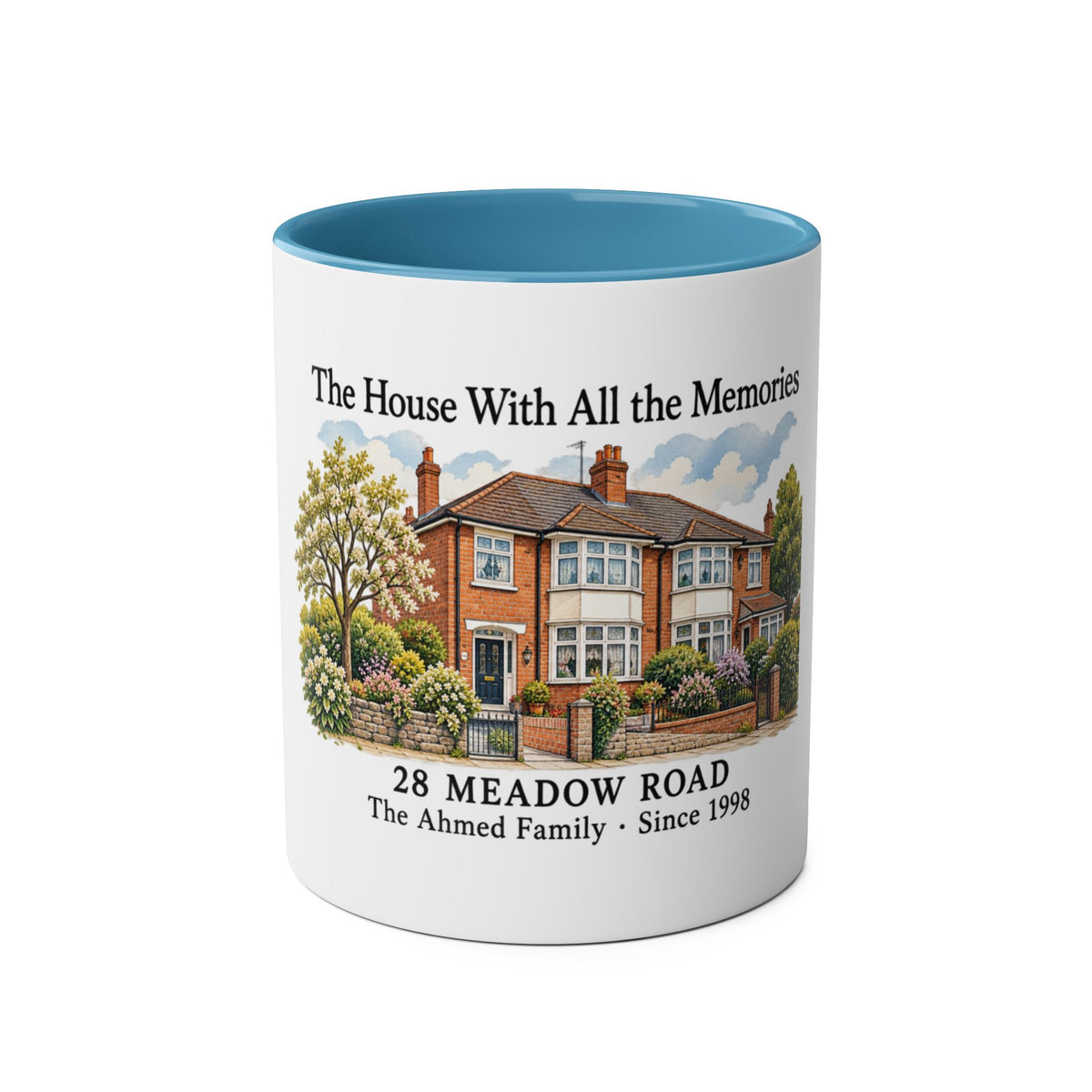 Personalised Family Home Mug – The House With All the Memories - #AlleyCrafters