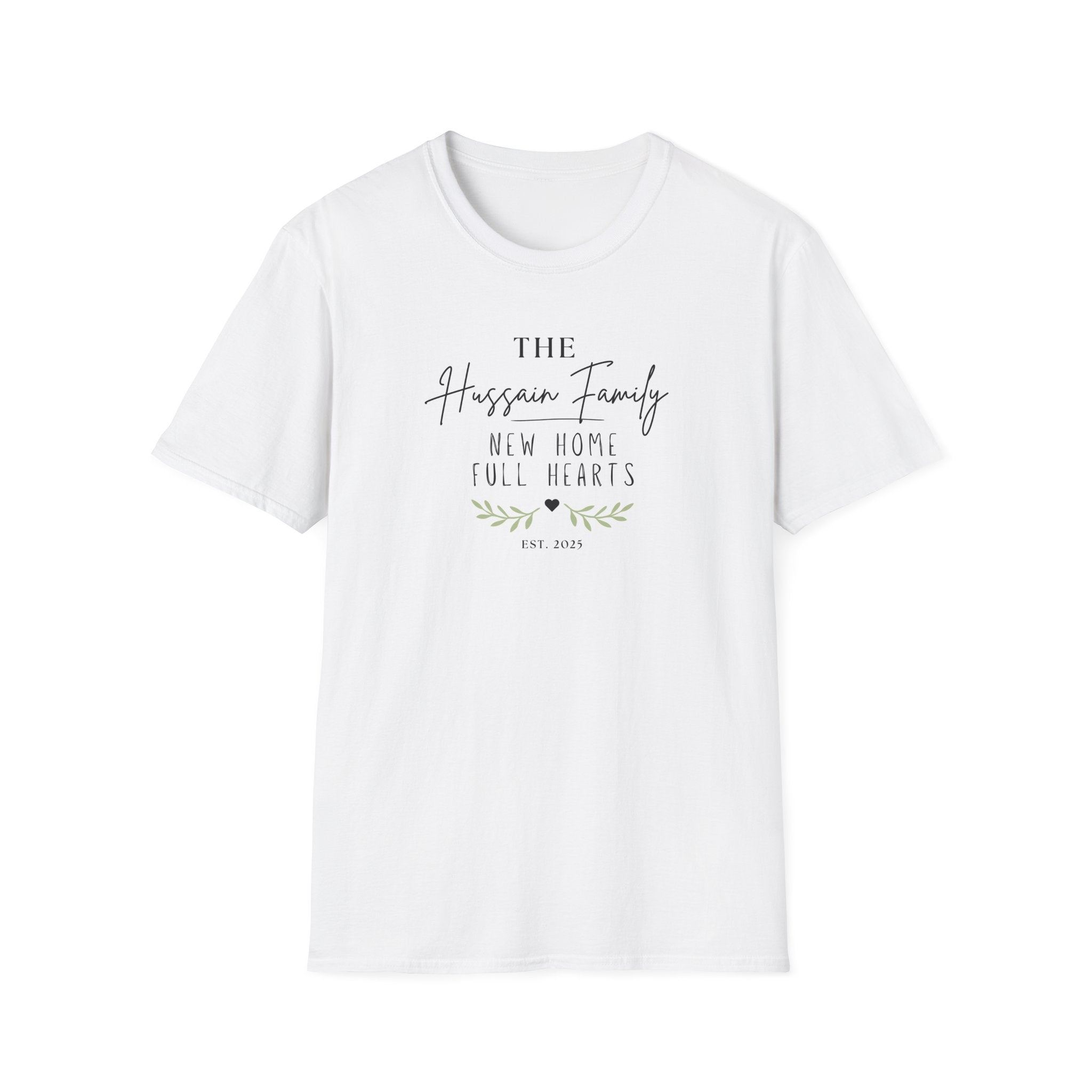 Personalised 'The [Name] Family' New Home T-Shirt | Housewarming Gift